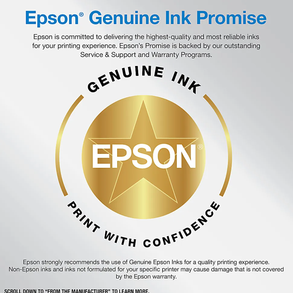Epson EcoTank ET-3950 Wireless All-in-One Color Supertank Printer – White