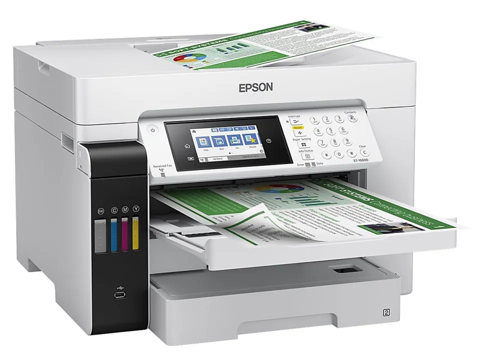Epson® EcoTank® Pro ET-16600 SuperTank® Wide-Format Color Inkjet All-In-One Printer
