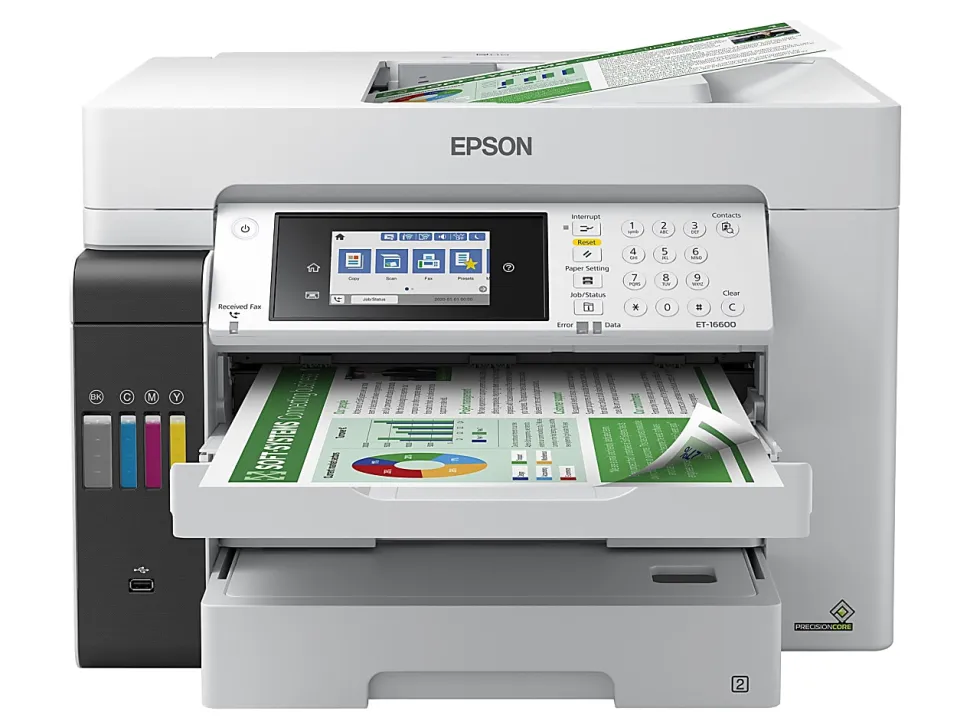 Epson® EcoTank® Pro ET-16600 SuperTank® Wide-Format Color Inkjet All-In-One Printer