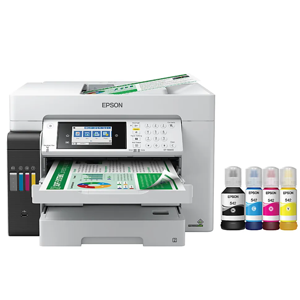 Epson® EcoTank® Pro ET-16600 SuperTank® Wide-Format Color Inkjet All-In-One Printer