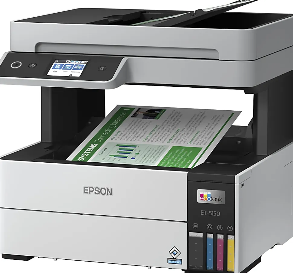 Epson® EcoTank Pro ET-5150 Wireless Color Inkjet All-In-One Printer