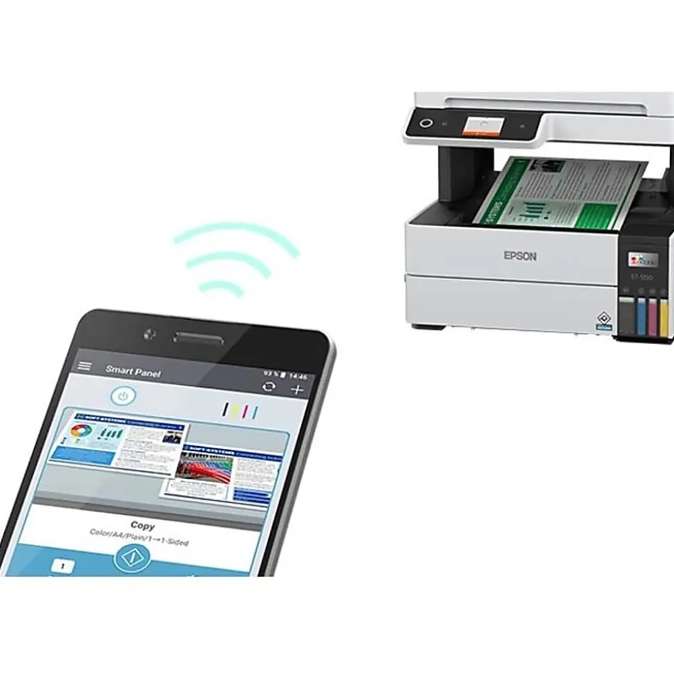 Epson® EcoTank Pro ET-5150 Wireless Color Inkjet All-In-One Printer