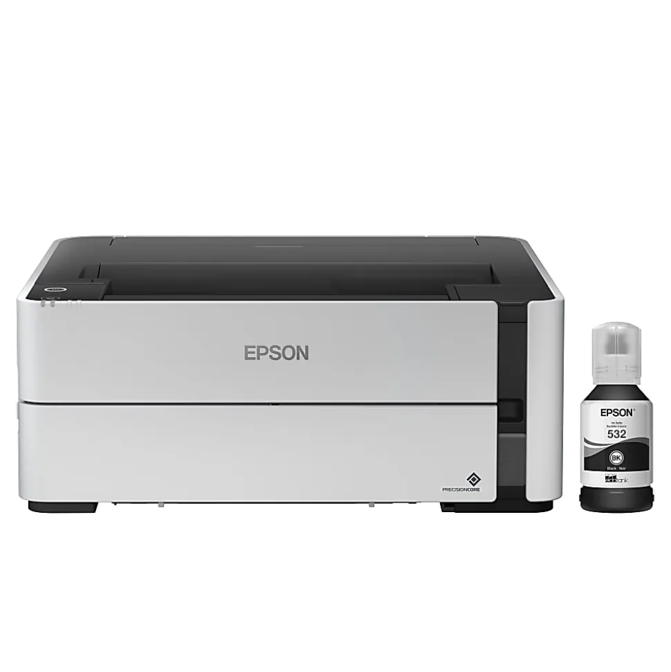 Epson® EcoTank® SuperTank® ET-M1170 Wireless Inkjet Monochrome Printer
