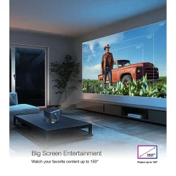 Epson EpiqVision Mini EF22 Full HD 1080p Portable Smart Laser Projector – Stone Blue