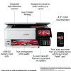 Epson® ET-8500 Wireless All-In-One Color Inkjet Printer