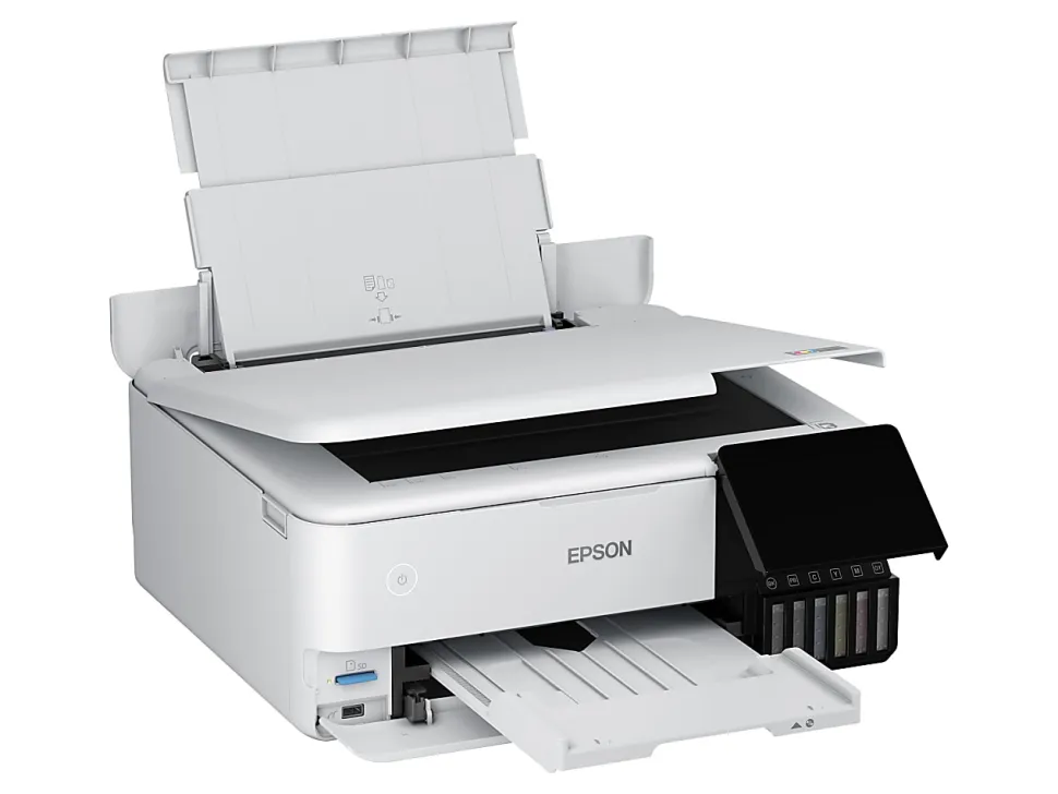 Epson® ET-8500 Wireless All-In-One Color Inkjet Printer