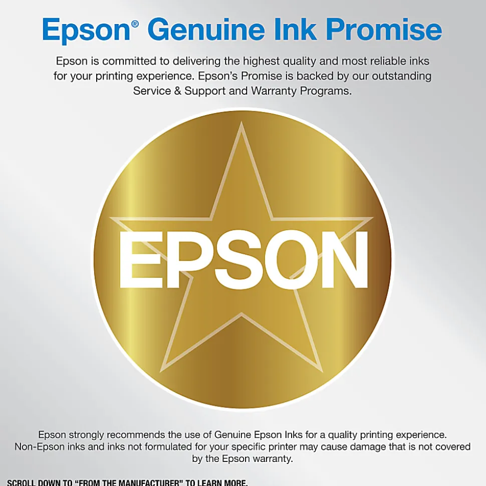 Epson® ET-8500 Wireless All-In-One Color Inkjet Printer