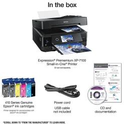 Epson® Expression® Premium XP-7100 Wireless Inkjet All-In-One Color Printer