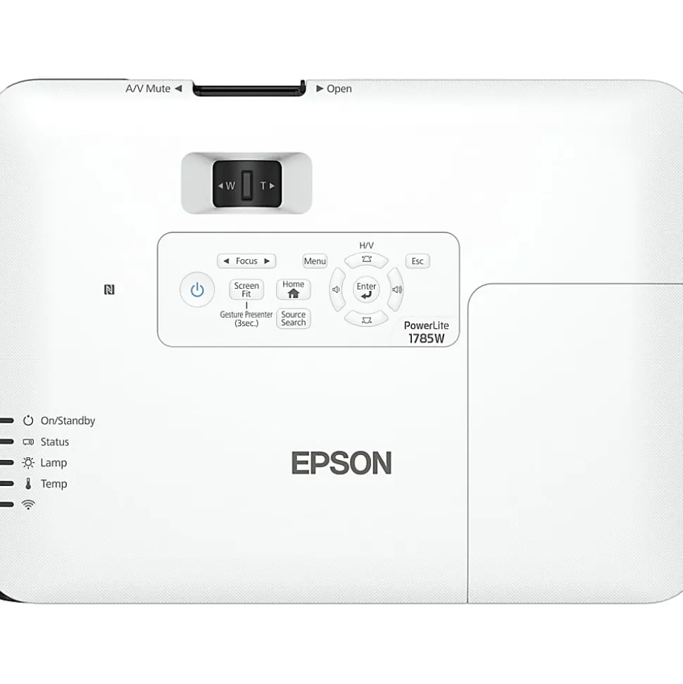 Epson PowerLite 1785W LCD Projector - 16:10 - 1280x 800 - Rear, Ceiling, Front - 4000 Hour Normal Mode - V11H793020