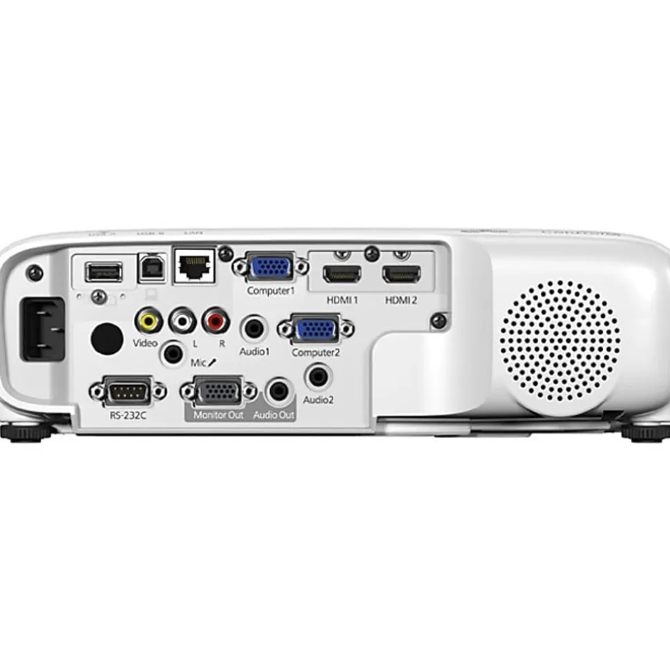 Epson PowerLite 119W LCD Projector - 4:3 - Ceiling Mountable - 1280x 800 - Front, Rear, Ceiling - 8000 Hour Normal Mode - V11H985020
