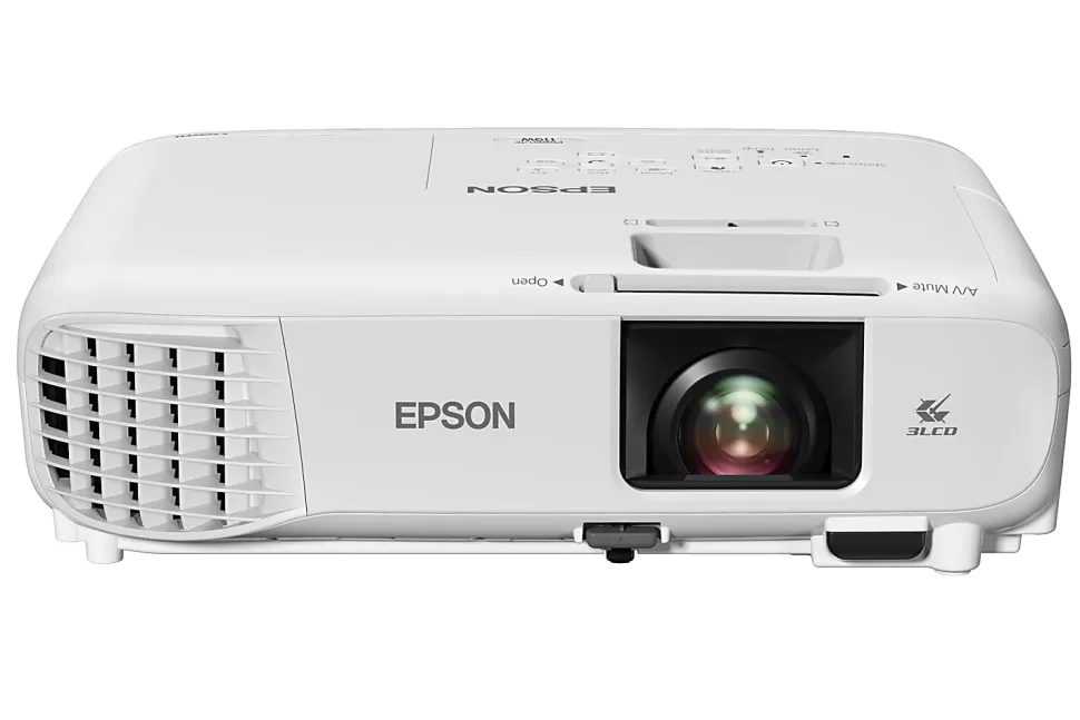 Epson PowerLite 119W LCD Projector - 4:3 - Ceiling Mountable - 1280x 800 - Front, Rear, Ceiling - 8000 Hour Normal Mode - V11H985020