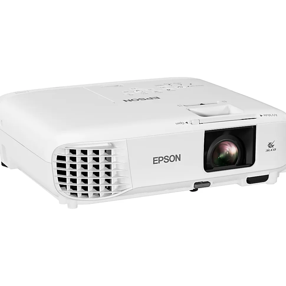 Epson PowerLite X49 LCD Projector - 4:3 - Ceiling Mountable - 1024x 768 - Front, Rear, Ceiling - 6000 Hour Normal Mode - V11H982020