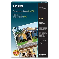 Epson® Presentation Paper, Matte White, Ledger (11