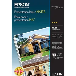 Epson® Presentation Paper, Matte White, Ledger (11