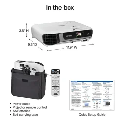 Epson® Pro EX7280 WXGA 3LCD Projector, V11HA02020