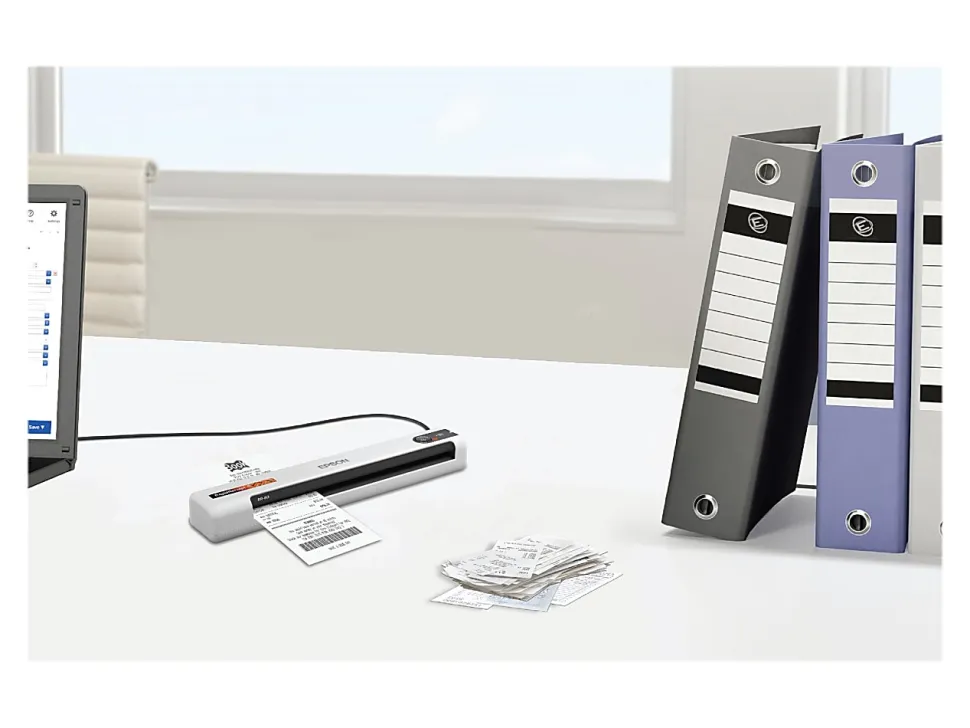 Epson® RapidReceipt™ Mobile Receipt And Color Document Scanner, RR-60