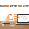 Epson® RapidReceipt™ Wireless Mobile Receipt And Color Document Scanner, RR-70W