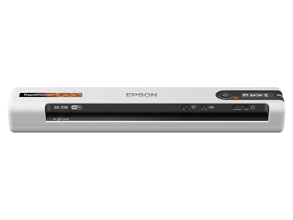 Epson® RapidReceipt™ Wireless Mobile Receipt And Color Document Scanner, RR-70W