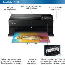 Epson® SureColor® P900 Color Inkjet Printer