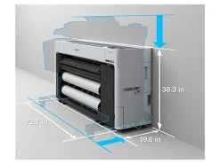 EpsonĀ® SureColorĀ® T7770DM A1 44" Large-Format All-In-One Color Inkjet Printer
