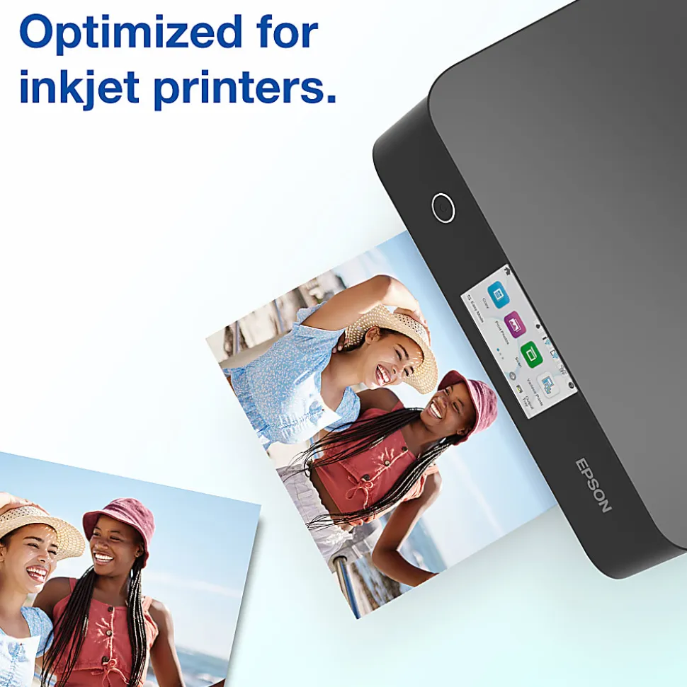 Epson® Ultra Premium Glossy Photo Paper, Letter Size (8 1/2" x 11"), 79 Lb, Pack Of 50 Sheets, #S042175