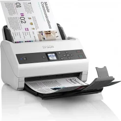 EpsonĀ® WorkForce DS-870 Color Duplex Work Group Document Scanner, 8.5"H x 11.6"W x 8.3"D, B11B250201
