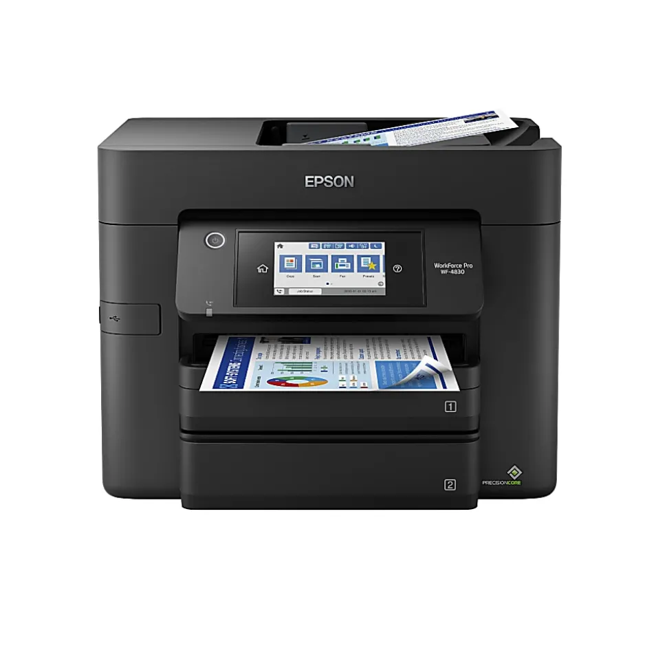 Epson® WorkForce® Pro WF-4830 Wireless Inkjet All-In-One Color Printer