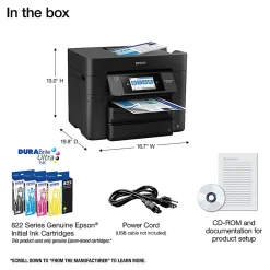 Epson® WorkForce® Pro WF-4830 Wireless Inkjet All-In-One Color Printer