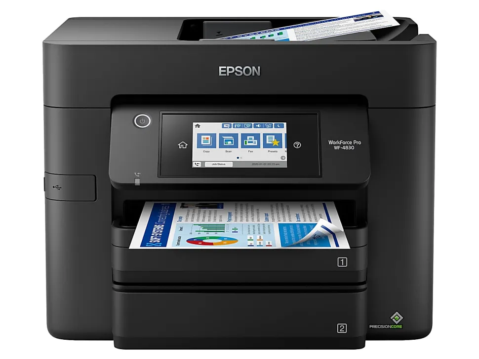 Epson® WorkForce® Pro WF-4830 Wireless Inkjet All-In-One Color Printer