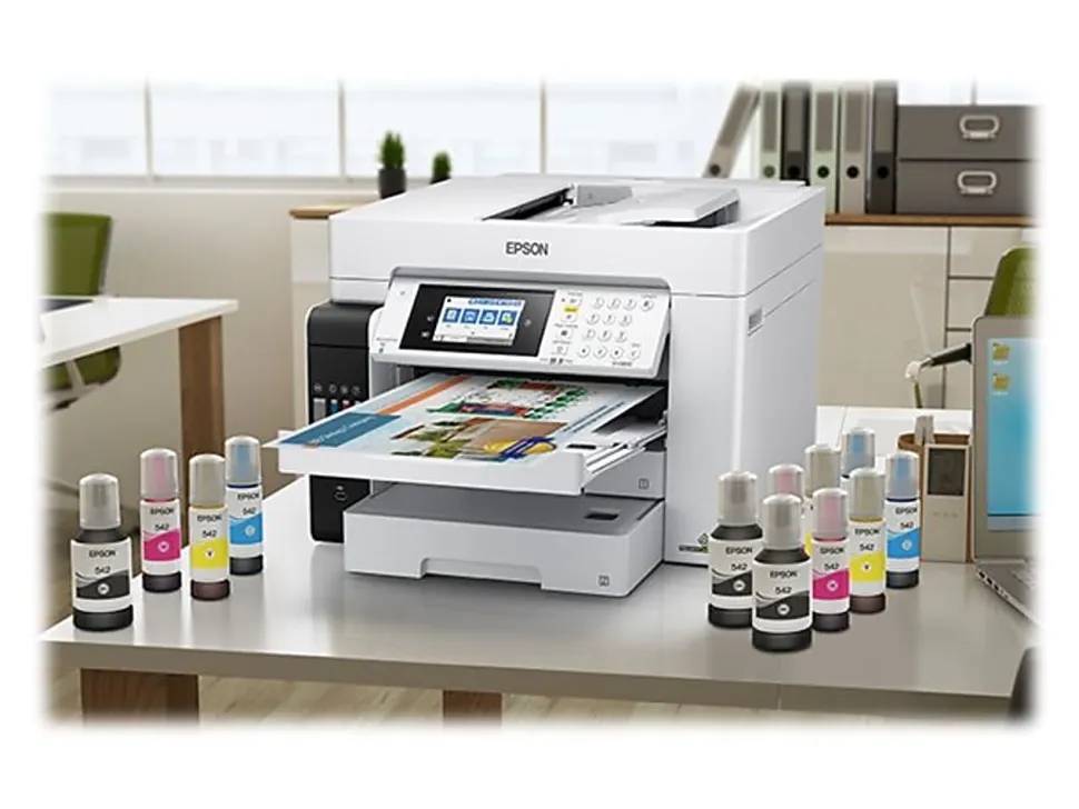 Epson® WorkForce® ST-C8000 Wireless All-In-One Color Inkjet Printer