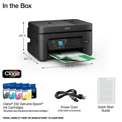 Epson® WorkForce® WF-2930 All-In-One Color Inkjet Printer