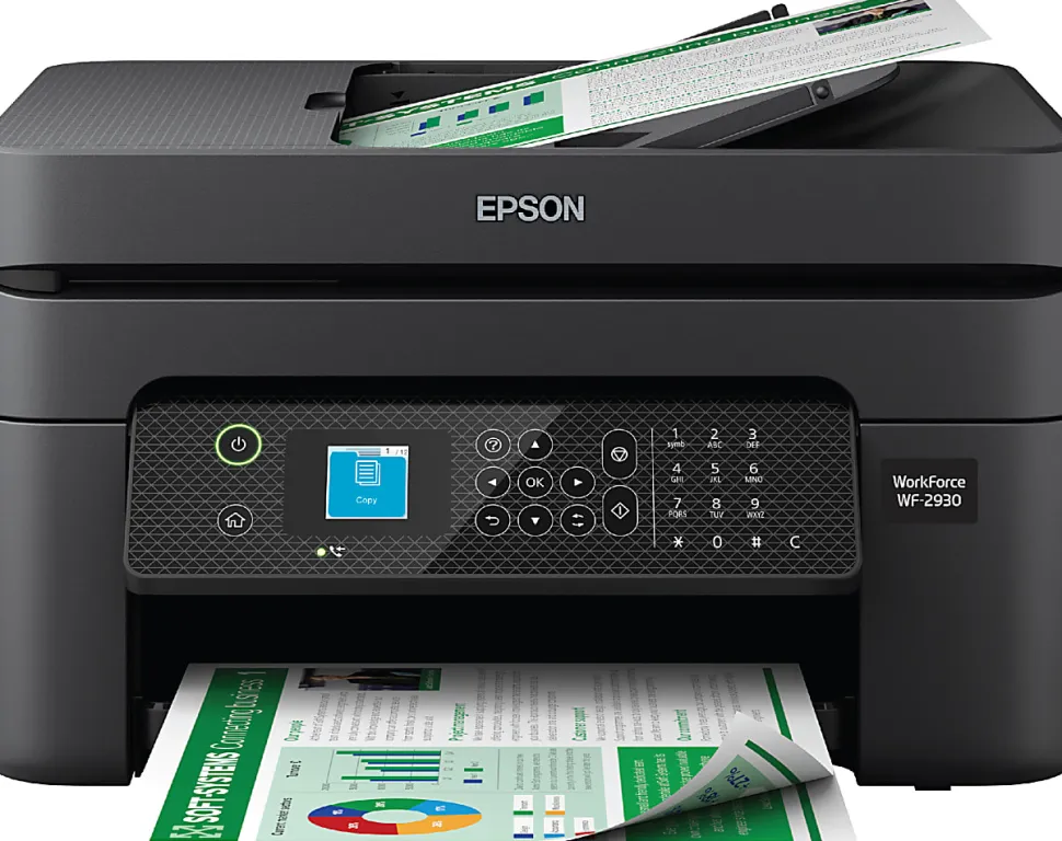 Epson® WorkForce® WF-2930 All-In-One Color Inkjet Printer