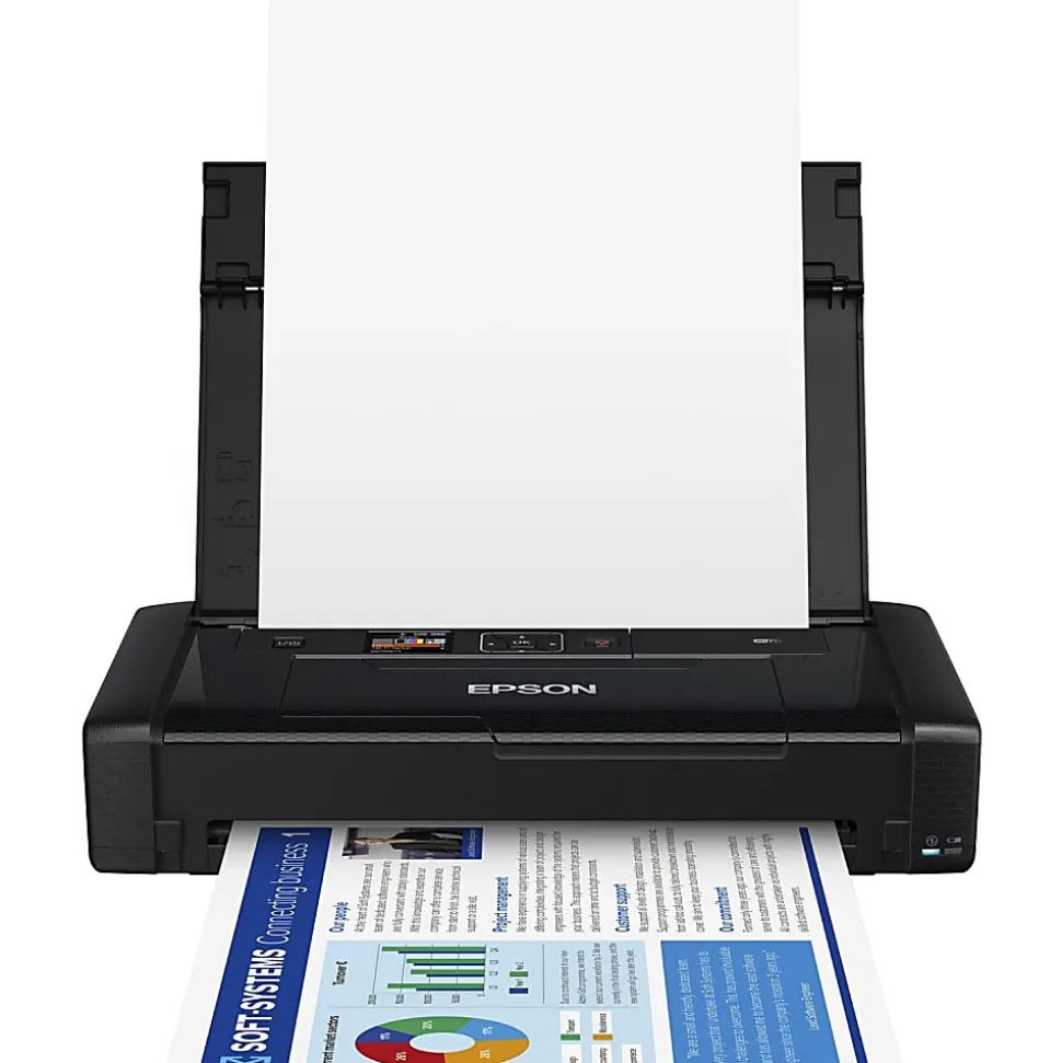 Epson® WorkForce® WF-110 Wireless Mobile Color Inkjet Printer