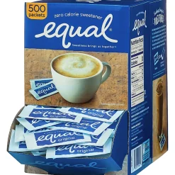 Equal® Original Sweetener, 0.035 Oz., Box Of 500