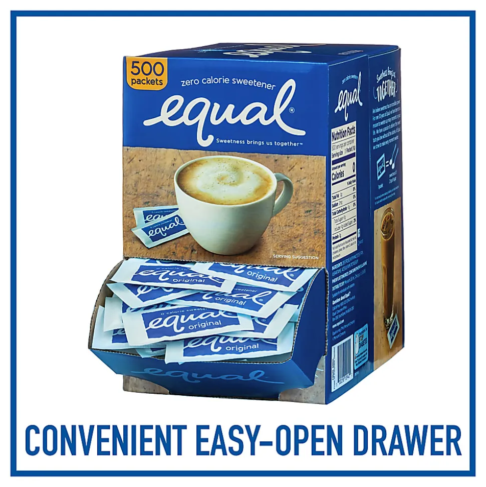 Equal® Original Sweetener, 0.035 Oz., Box Of 500