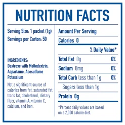 Equal® Zero Calorie Original Sweetener, Box of 1,000 Sweetener Packets