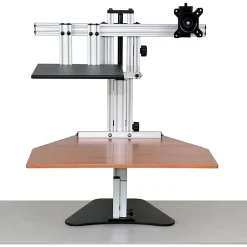 Ergo Desktop Hybrid Kangaroo MDF Desktop, Cherry, EDHKCHE5B
