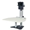 Ergo Desktop Kangaroo Pro 28"W Adjustable Height Desk Converter, Putty