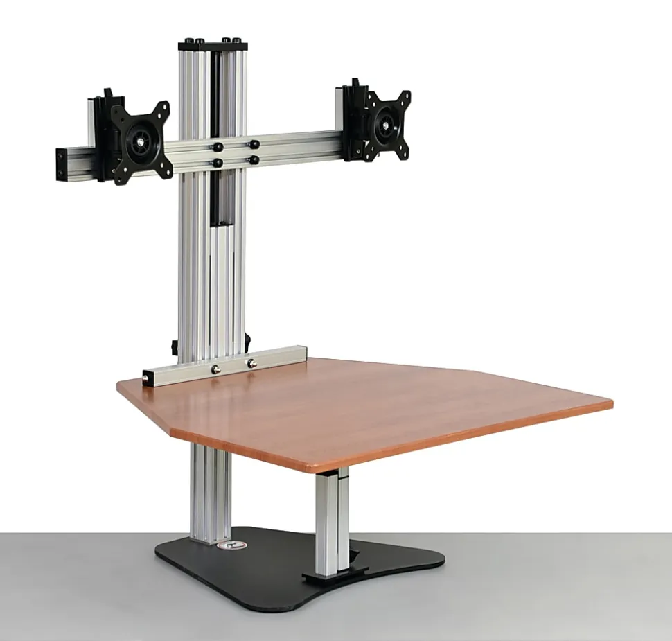 Ergo Desktop Wallaby Elite Desktop, Cherry, Partially Assembled