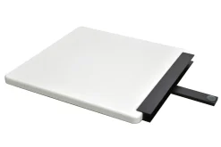 Ergo Desktop 28"W Detachable Side Work Surface Corner Desk, Putty
