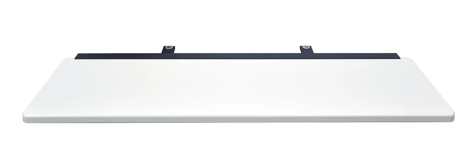 Ergo Desktop 28"W Keyboard Extension For Corner Desk, Putty