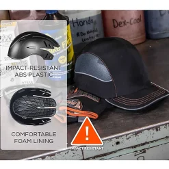 Ergodyne Skullerz® 8950 Bump Cap, Micro Brim, Black