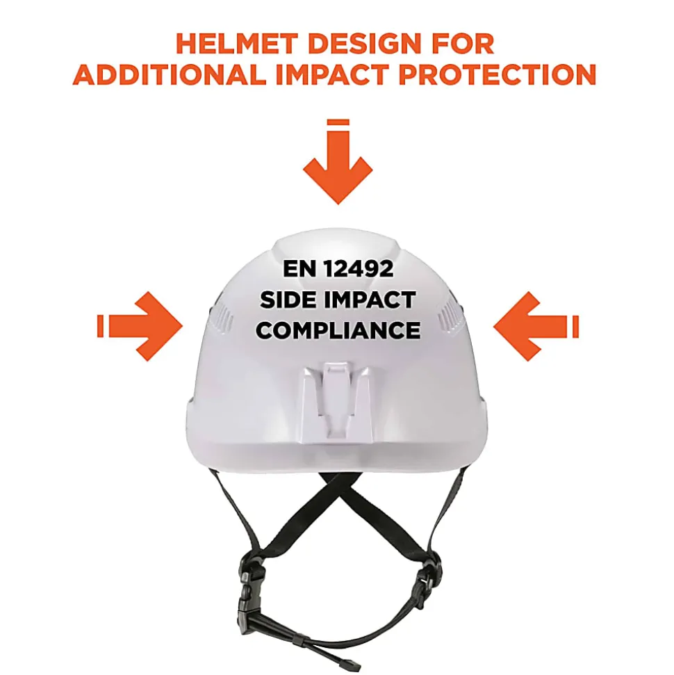 Ergodyne Skullerz 8975 Class C Safety Helmet, White