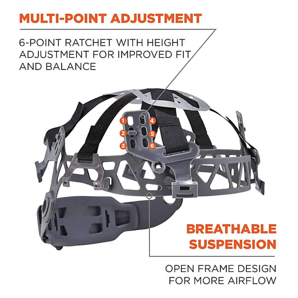 Ergodyne Skullerz 8975 Class C Safety Helmet, White