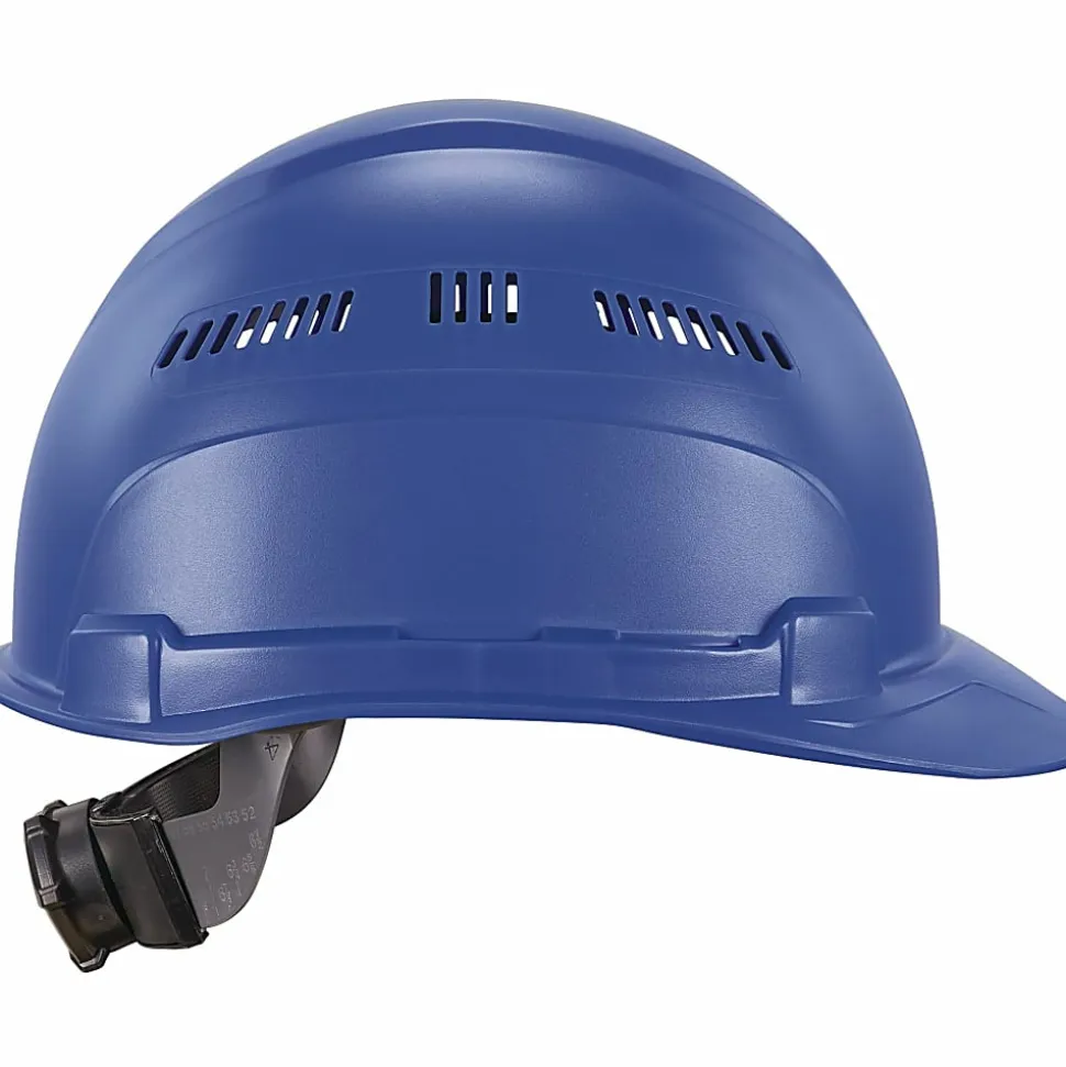 Ergodyne Skullerz 8966 Lightweight Cap-Style Vented Hard Hat, Blue