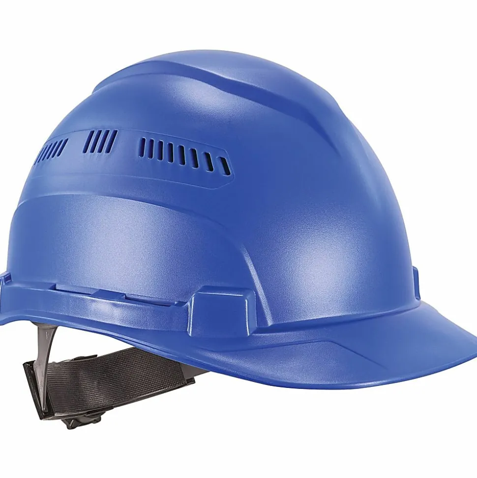 Ergodyne Skullerz 8966 Lightweight Cap-Style Vented Hard Hat, Blue