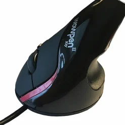 Ergoguys Wow Pen Joy II Vertical Ergonomic Optical Mouse, Black