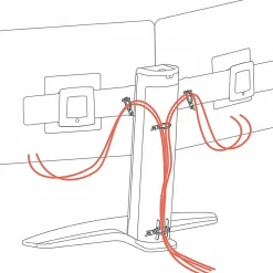 Ergotron Neo-Flex Dual Monitor Lift Stand, 33396085