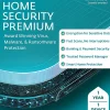 ESET Home Security Premium 2025, 1 Device, 1 YR Subscription, PC, Download