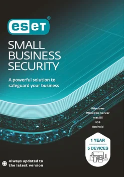 ESET Small Business Security, For 5 Devices, PC/Mac, Product Key/Download